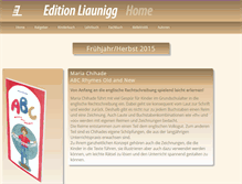 Tablet Screenshot of edition-liaunigg.at